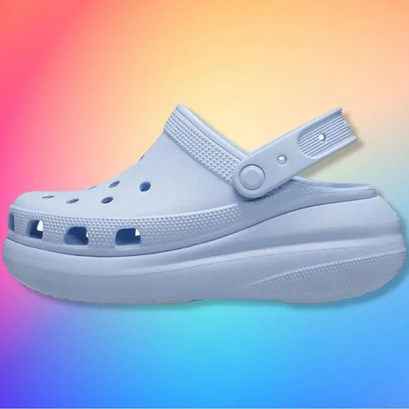 NWT CROCS - CRUSH CLOG - PLATFORM - BLUE CALCITE - Picture 3 of 12